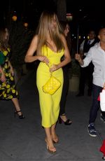 SOFIA VERGARA Leaves Her 50th Birthday Dinner in Los Angeles 07/10/2022