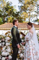 SOPHIA BUSH and Grant Hughes Wedding at Philbrook Museum of Art in Tulsa 07/11/2022