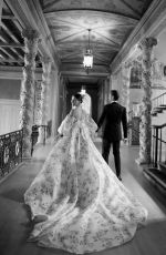 SOPHIA BUSH and Grant Hughes Wedding at Philbrook Museum of Art in Tulsa 07/11/2022