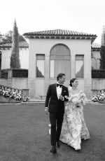 SOPHIA BUSH and Grant Hughes Wedding at Philbrook Museum of Art in Tulsa 07/11/2022
