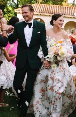 SOPHIA BUSH and Grant Hughes Wedding at Philbrook Museum of Art in Tulsa 07/11/2022