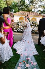 SOPHIA BUSH and Grant Hughes Wedding at Philbrook Museum of Art in Tulsa 07/11/2022