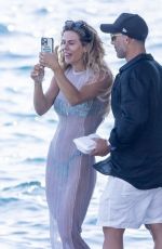 SOPHIE GUIDOLIN at Andrew Firgaira on Holiday in Nerano 07/19/2022