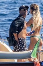 SOPHIE GUIDOLIN at Andrew Firgaira on Holiday in Nerano 07/19/2022
