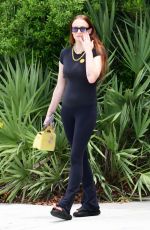 SOPHIE TURNER Out and About in Miami 07/24/2022