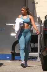 STORM REID Leaves a Gym in Los Angeles 07/15/2022
