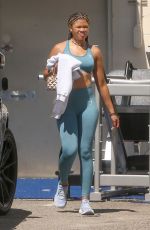 STORM REID Leaves a Gym in Los Angeles 07/15/2022