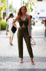 SUMMER RAE Arrives at Pretty Little Thing Show at Miami Swim Week 07/15/2022