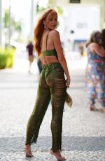 SUMMER RAE Arrives at Pretty Little Thing Show at Miami Swim Week 07/15/2022