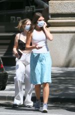 SURI CRUSIE Out for Lunch with a Friend in New York 07/07/2022