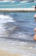 SYLVIE MEIS in Bikini at Club 55 Beach in Saint Tropez 07/24/2022