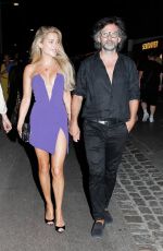 SYLVIE MEIS Leaves Le Quai Restaurant in Saint Tropez 07/26/2022
