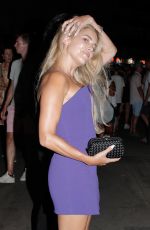 SYLVIE MEIS Leaves Le Quai Restaurant in Saint Tropez 07/26/2022