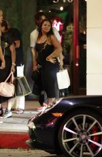 TAMALA JONES Out for Dinner at Mr Chow in Beverly Hills 07/28/2022