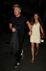 TANA and Gordon RAMSAY Arrives at ITV Summer Gala in London 07/20/2022