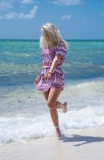 TANIA MARIE CARINGI at a Beach on South Beach 07/30/2022