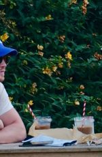 TAYLOR SWIFT and Joe Alwyn Out in London 07/13/2022