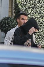TAYLOR SWIFT Leaves a Skincare Clinic in Beverly Hills 07/02/2022