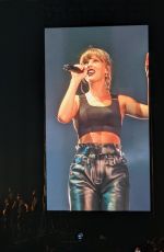 TAYLOR SWIFT Performs at HAIM Concert in London 07/21/2022