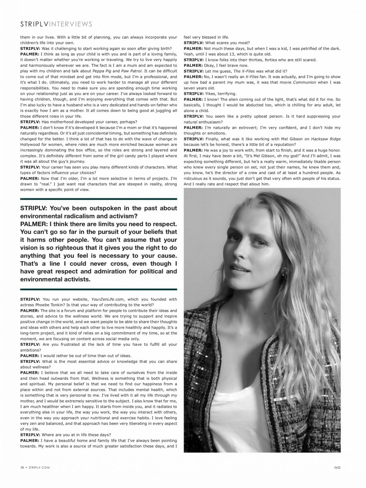 TERESA PALMER in Striplv Magazine, June 2022 – HawtCelebs
