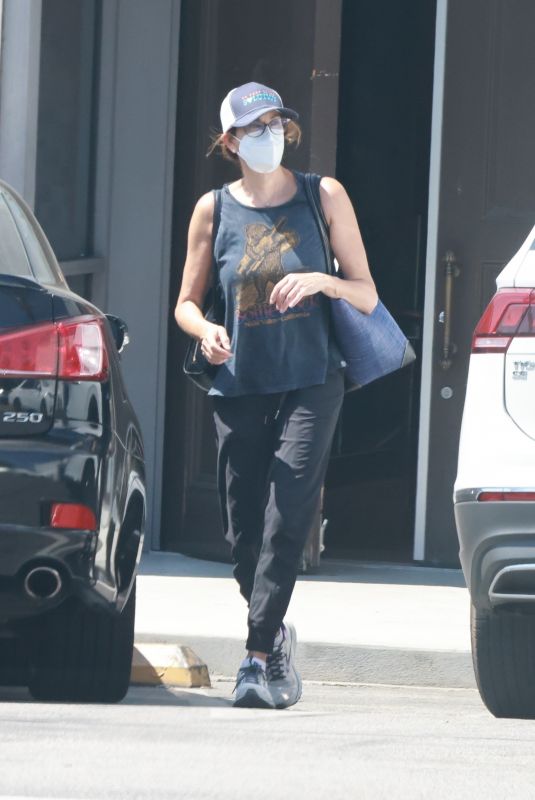 TERI HATCHER Out and About in Los Angeles 07/17/2022
