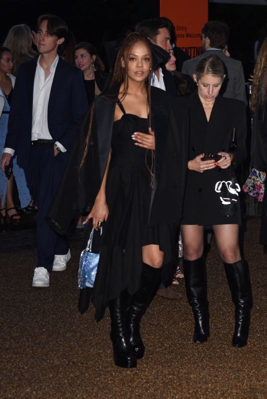 TESSA THOMPSON at Serpentine Gallery Sumner Party in London 06/30/2022
