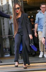 TESSA THOMPSON Leaves Corinthia Hotel in London 07/04/2022