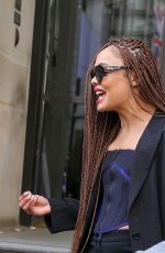 TESSA THOMPSON Leaves Corinthia Hotel in London 07/04/2022