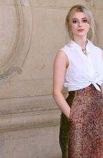 THOMASIN MCKENZIE at Christian Dior Haute Couture in Paris 07/04/2022