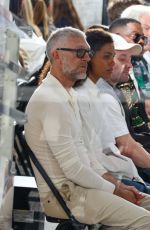 TINA KUNAKEY at Azzedine Alaia Fashion Show in Paris 07/03/2022