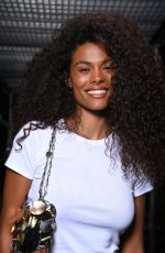 TINA KUNAKEY at Paco Rabanne Spring/Summer 2023 Show at Paris Fashion Week 07/03/2022