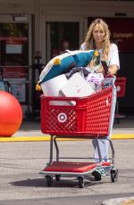 TISH CYRUS Shopping at Target in Los Angeles 06/30/2022
