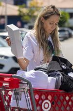 TISH CYRUS Shopping at Target in Los Angeles 06/30/2022