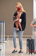 UMA THURMAN Arrives at JFK Airport in New York 07/17/2022