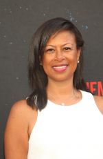 VAL BORELAND at They/Them Premiere at Ace Hotel in Los Angeles 07/24/2022