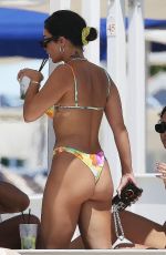 VANESSA and STELLA HUDGENS in Bikinis at a Beach in Italy 07/27/2022