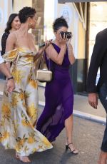 VANESSA and STELLA HUDGENS Out in Capri 07/29/2022