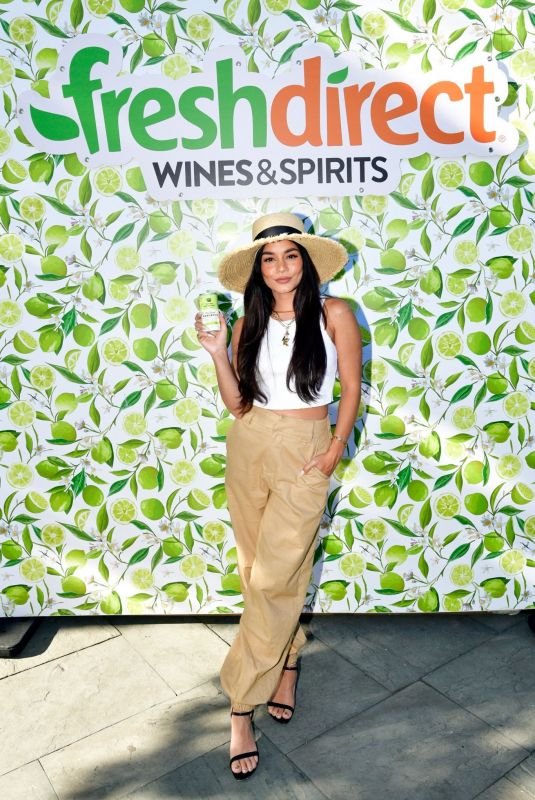VANESSA HUDGENS at Freshdirect and Thomas Ashbourne Cocktails for a Cause in New York 07/07/2022
