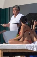 VANESSA HUDGENS in Swimsuit at Sarah Hyland