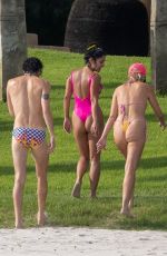 VANESSA HUDGENS in Swimsuit at Sarah Hyland