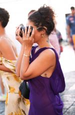 VANESSA HUDGENS Out and About in Capri 07/29/2022