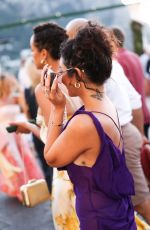VANESSA HUDGENS Out and About in Capri 07/29/2022