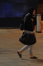 VICKY PATTISON Arrives in Manchester 07/02/2022
