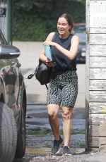VICKY PATTISON Heading to Pilates Class in Essex 06/24/2022