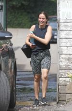 VICKY PATTISON Heading to Pilates Class in Essex 06/24/2022