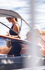 VICTORIA and David BECKHAM Out for Lunch at Lo Scoglio di Nerano Restaurant 07/18/2022