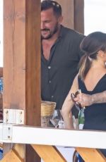 VICTORIA and David BECKHAM Out for Lunch at Lo Scoglio di Nerano Restaurant 07/18/2022