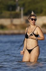 WANDA NARA in Bikini at a Beaches in Ibiza 07/17/2022