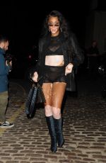 WINNIE HARLOW at a Event at The 22 Hotel Mayfair in London 07/07/2022