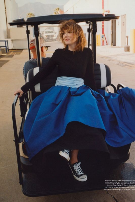 WINONA RYDER in Harper’s Bazaar Magazine, UK September 2022